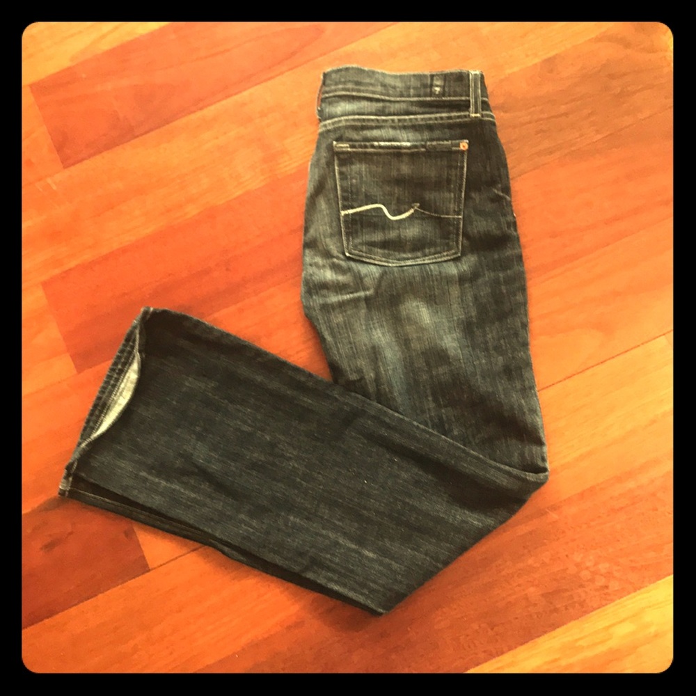 7 for all Mankind Grey Bootcut Jeans 👖